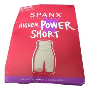 SPANX Higher Power Short High-Waisted Shaper Short 3X Soft Nude